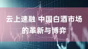 云上速融 中国白酒市场的革新与博弈