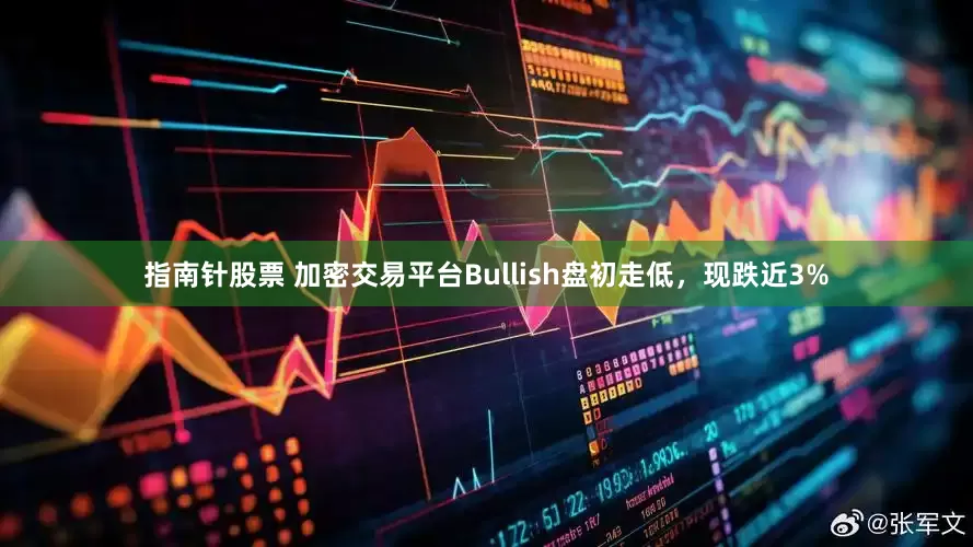 指南针股票 加密交易平台Bullish盘初走低，现跌近3%